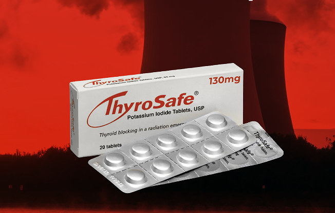 ThyroSafe 130mg box and pills